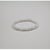 Bracelet perles 6 mm - Cristal de roche/Quartz crack