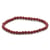Bracelet Jaspe rouge - Perles 4 mm