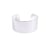 Bracelet manchette 30 mm Créalia - Argenté