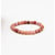 BRACELET OPALE ROSE A PERLES 08MM