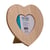 Cadre cœur en bois - 17.5cm