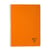 Cahier Clairefontaine - Orange - A4 21 x 29,7 cm - Linicolor - 180 pages lignées