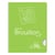 Cahier de brouillon - 17 x 22 cm - Cultura - 96 pages grands carreaux - Vert