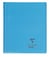 1 cahier polypro à spirales - 17 x 22 cm - Koverbook - Clairefontaine - 160 pages grands carreaux - Coloris assortis