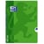 Cahier polypro - 24 x 32 cm - Openflex - Oxford - 96 pages grands carreaux - Vert