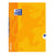 Cahier polypro - Format A4 21 x 29.7 cm - Openflex - Oxford - 96 pages grands carreaux - Jaune