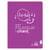 Cahier de musique - 24 x 32 cm - Cultura - 48 pages grands carreaux - Violet