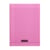 Cahier polypropylène piqué - 21x29,7 cm - 96 pages - rose
