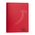 Cahier polypro 17 x 22 cm 140 pages grands carreaux Cultura - Rouge