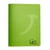 Cahier polypro 17 x 22 cm 140 pages grands carreaux Cultura - Vert