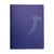Cahier - 17 x 22 cm - 96 pages grands carreaux - Bleu - Cultura