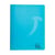 Cahier - 17 x 22 cm - 96 pages grands carreaux - Bleu clair - Cultura