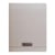 Cahier polypropylène - 24x32 cm - Grands carreaux - 96 pages - Gris