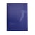 Cahier - 24 x 32 cm - 48 pages grands carreaux - Bleu - Cultura