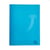 Cahier - 24 x 32 cm - 96 pages grands carreaux - Bleu clair - Cultura