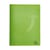 Cahier - 24 x 32 cm - 96 pages grands carreaux - Vert - Cultura