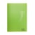 Cahier polypro 21 x 29,7 cm 140 pages grands carreaux Cultura - Vert