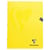 1 cahier polypro - Format A4 21 x 29.7 cm - Mimesys - Clairefontaine - 96 pages petits carreaux - Coloris assortis
