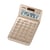 Calculatrice de bureau Casio - JW-200SC - Doré