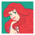 Canevas - Disney Princesse Ariel - 12x12cm