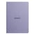 Carnet - Format A5 14.8 x 21 cm - Rhodiarama - Rhodia - 64 pages lignées - Iris