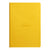 Carnet - Format A5 14.8 x 21 cm - Rhodiarama - Rhodia - 64 pages lignées - Jonquille