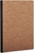 Carnet broché - Format A5 14.8 x 21 cm - Age Bag - Clairefontaine - 192 pages petits carreaux - Marron