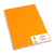 CANSON - Cahier de notes - reliure à anneaux métalliques - A4 - 50 feuilles - papier blanc - uni - couverture orange