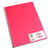 CANSON - Cahier de notes - reliure à anneaux métalliques - A4 - 50 feuilles - papier blanc - uni - couverture rose