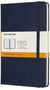 Carnet - 11.5 x 17.5 cm - Moleskine - Pages lignées - Bleu saphir