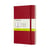 Carnet - 11.5 x 17.5 cm - Moleskine - Pages unies - Rouge écarlate