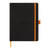 Carnet - Format A5 14.8 x 21 cm - Meeting - Rhodia - 160 pages meeting - Noir
