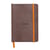 CARNET SPL 10,5X14,8CM 144P LIGN CHOCOL