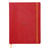 Carnet - 19 x 25 cm - Rhodiarama - Rhodia - 160 pages lignées - Coquelicot