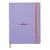 Carnet - 19 x 25 cm - Rhodiarama - Rhodia - 160 pages lignées - Iris