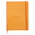 CARNET SPL 19X25 160P LG ORANG CARNET SPL 19X25CM 160P LIGN ORANGE