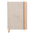 Carnet - Format A5 14.8 x 21 cm - Rhodiarama - Rhodia - 160 pages lignées - Beige