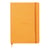 Carnet - Format A5 14.8 x 21 cm - Rhodiarama - Rhodia - 160 pages lignées - Orange