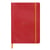 Carnet - Format A5 14.8 x 21 cm - Rhodiarama - Rhodia - 160 pages pointillées - Coquelicot