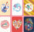 CARTE DBLE SUGAR CANDY 11,5x17,4 AVEC ENV