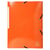 Chemise à élastique 3 rabats A4 - Maxi Capacity - Carton - Exacompta - Orange