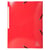 Chemise à élastique 3 rabats A4 - Maxi Capacity - Carton - Exacompta - Rouge