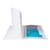 Classeur 4 anneaux Exacompta 15mm - A4 - Blanc