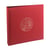 Classeur numismatique rouge - 25x25cm