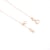 Collier court 50 cm Créalia - Doré