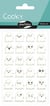 Stickers Cooky Fantômes - 1 planche