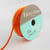Bobinette Frou-Frou - 10 m x 2 mm - Cordon de satin - Orange flamboyant
