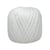 Pelote de fil à crocheter 100% coton - Distrifil - Cablé n°5 - Blanc 01