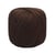 Pelote de fil à crocheter 100% coton - Distrifil - Cablé n°5 - Marron 68