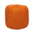 Pelote de fil à crocheter 100% coton - Distrifil - Cablé n°5 - Orange 41